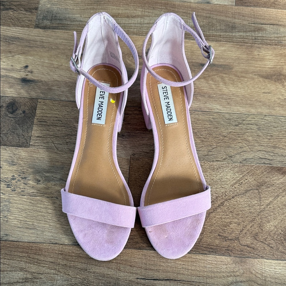 Steve Madden Light Pink Heeled Sandals